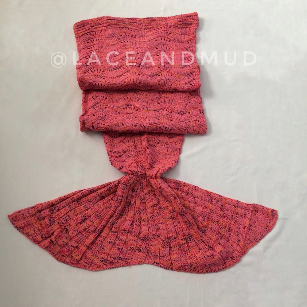 Mermaid Tail Blanket Throw